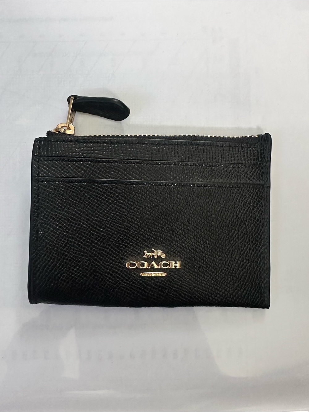 Coach Zip Card Wallet
